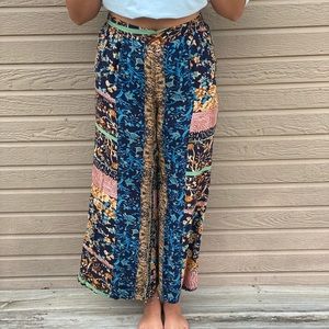 Jaase, boho, palazzo, ankle length pants